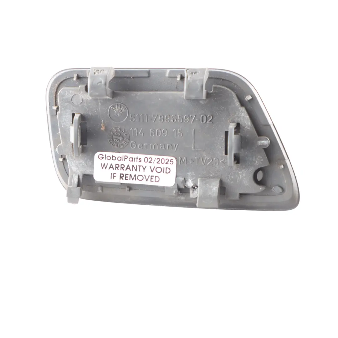 Front Bumper Flap BMW E60 E61 M Sport Headligh Cover Left Schwarz 2 Black - 668 to with Part number 7896597 Front Bumper Flap BMW E60 E61 M Sport Headligh Cover Left Schwarz 2 Black - 668 - SKU 7896597-SCH - Part number 7896597