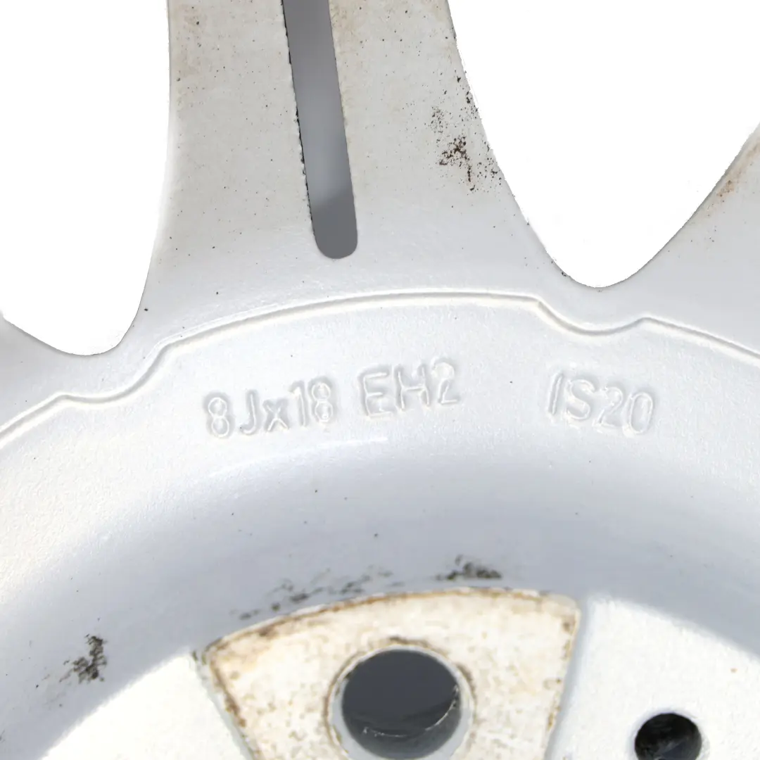 Alloy Wheel Rim 18" 8J ET:20 M Double Spoke 135 to BMW E60 E61 Silver with Part number 7905320 BMW E60 E61 Silver Alloy Wheel Rim 18" 8J ET:20 M Double Spoke 135 - SKU 7905320-1 - Part number 7905320