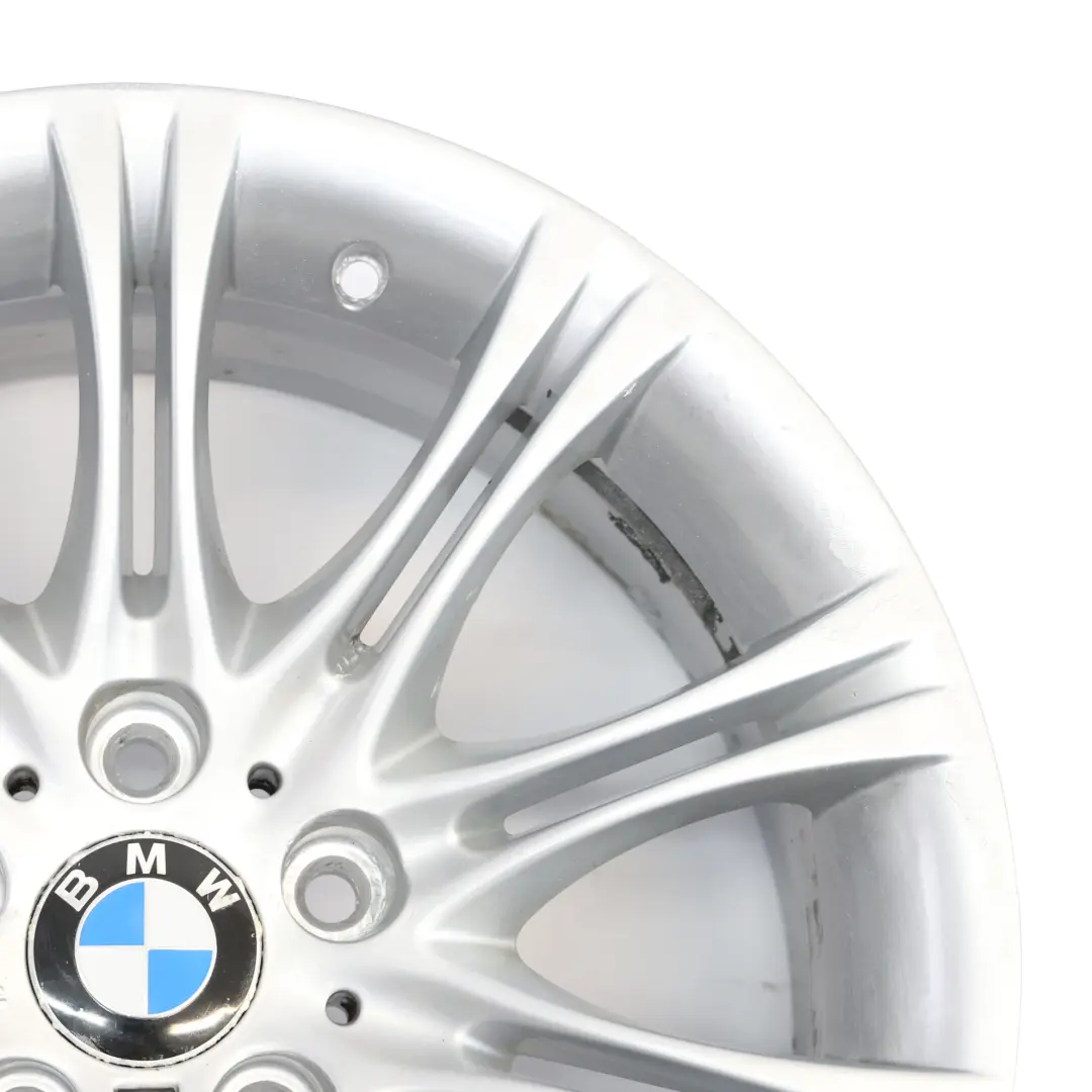 BMW E60 E61 Silver Alloy Wheel Rim 18" 8J ET:20 M Double Spoke 135 - SKU 7905320-1 - Part number 7905320