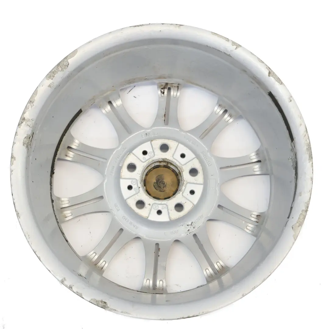 BMW E60 E61 Argento Cerchio In Lega 18" 8J ET:20 M Doppie Razze 135 - SKU 7905320-5 - Numero di parte 7905320
