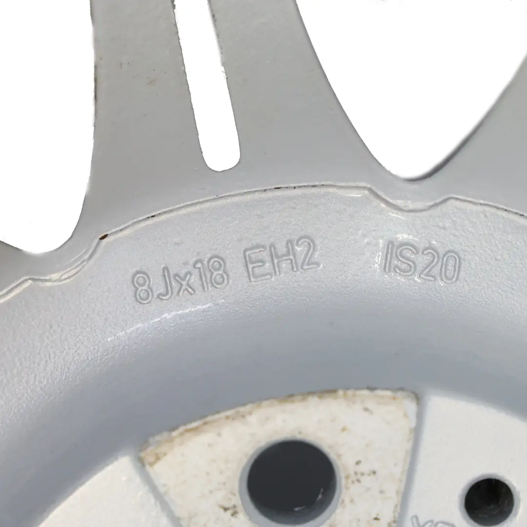 Alloy Wheel Rim 18" 8J ET:20 M Double Spoke 135 to BMW E60 E61 Silver with Part number 7905320 BMW E60 E61 Silver Alloy Wheel Rim 18" 8J ET:20 M Double Spoke 135 - SKU 7905320-5 - Part number 7905320