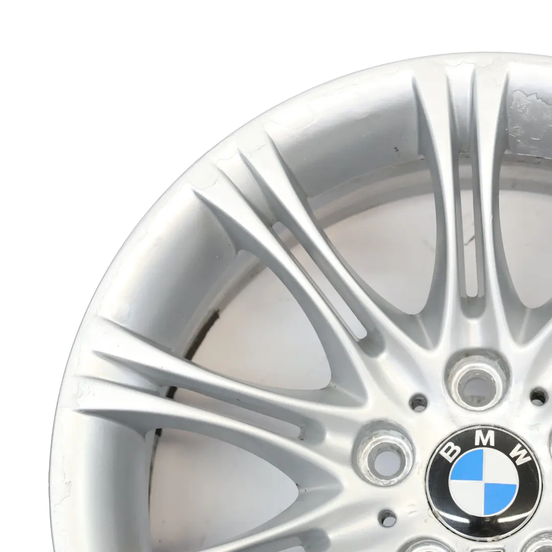Alloy Wheel Rim 18" 8J ET:20 M Double Spoke 135 to BMW E60 E61 Silver with Part number 7905320 BMW E60 E61 Silver Alloy Wheel Rim 18" 8J ET:20 M Double Spoke 135 - SKU 7905320-5 - Part number 7905320