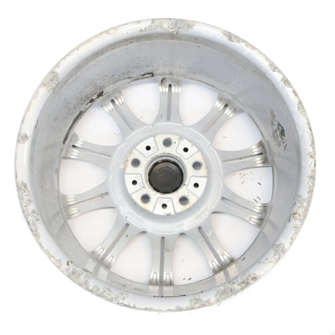 Alloy Wheel Rim 18" 8J ET:20 M Double Spoke 135 to BMW E60 E61 Silver with Part number 7905320 BMW E60 E61 Silver Alloy Wheel Rim 18" 8J ET:20 M Double Spoke 135 - SKU 7905320-6 - Part number 7905320