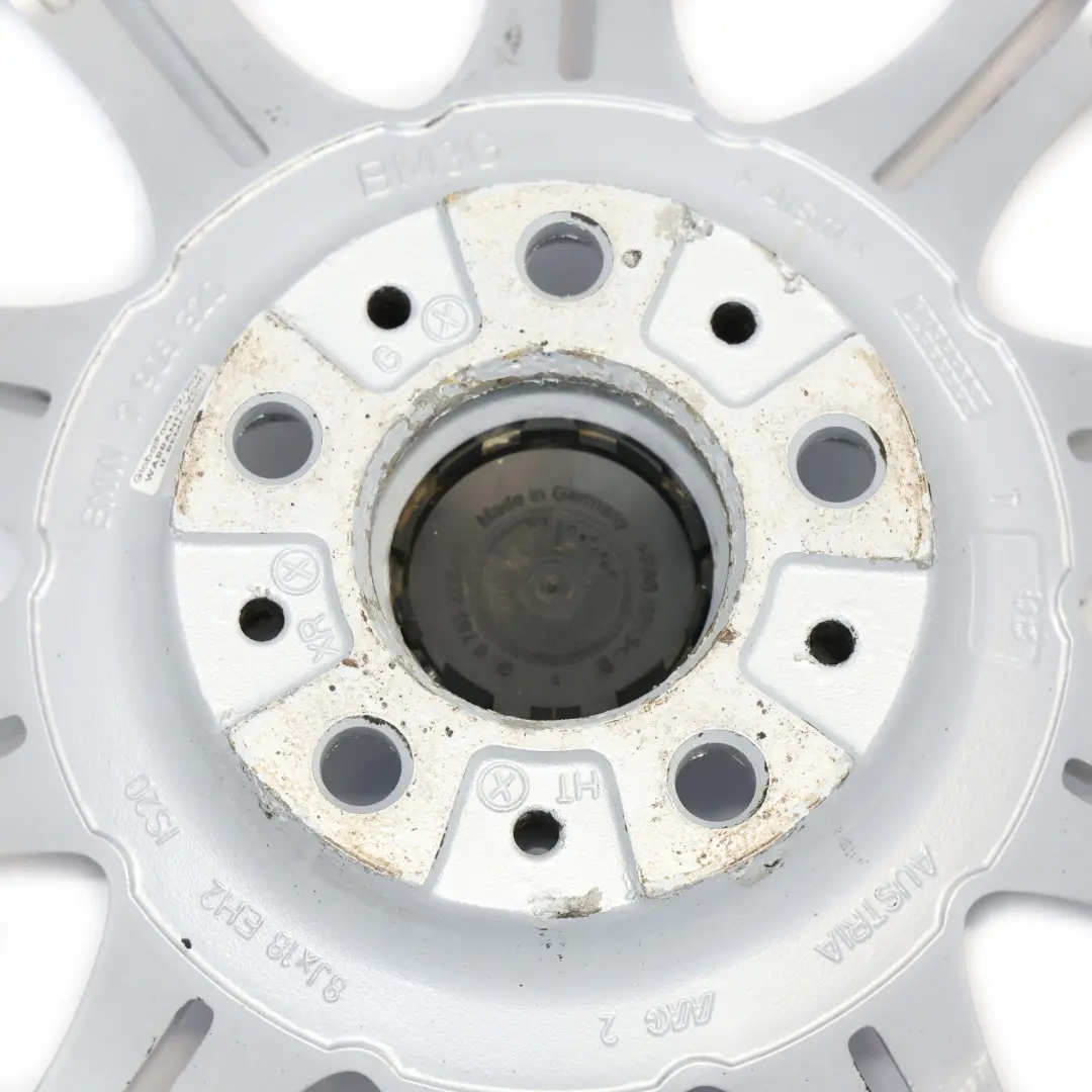 Alloy Wheel Rim 18" 8J ET:20 M Double Spoke 135 to BMW E60 E61 Silver with Part number 7905320 BMW E60 E61 Silver Alloy Wheel Rim 18" 8J ET:20 M Double Spoke 135 - SKU 7905320-6 - Part number 7905320