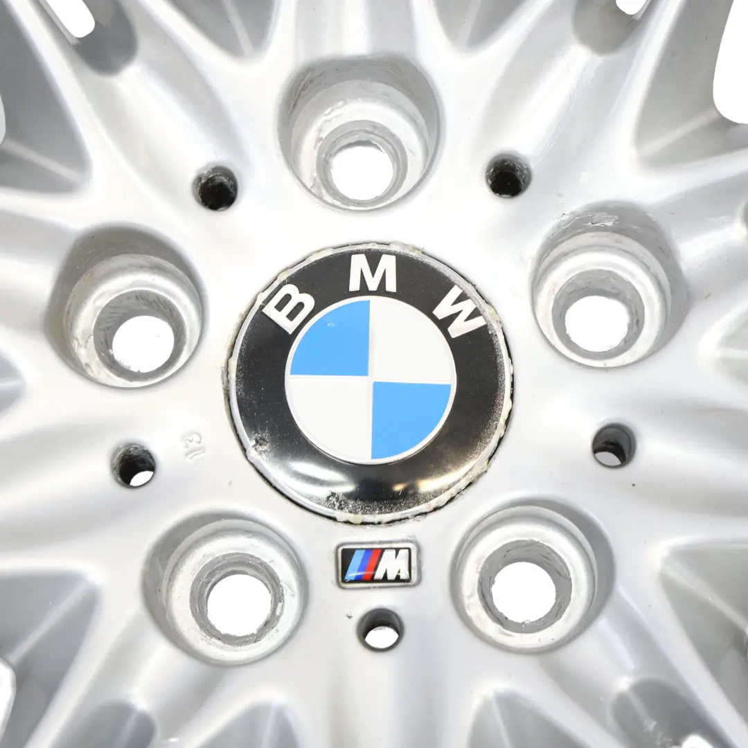 Alloy Wheel Rim 18" 8J ET:20 M Double Spoke 135 to BMW E60 E61 Silver with Part number 7905320 BMW E60 E61 Silver Alloy Wheel Rim 18" 8J ET:20 M Double Spoke 135 - SKU 7905320-6 - Part number 7905320