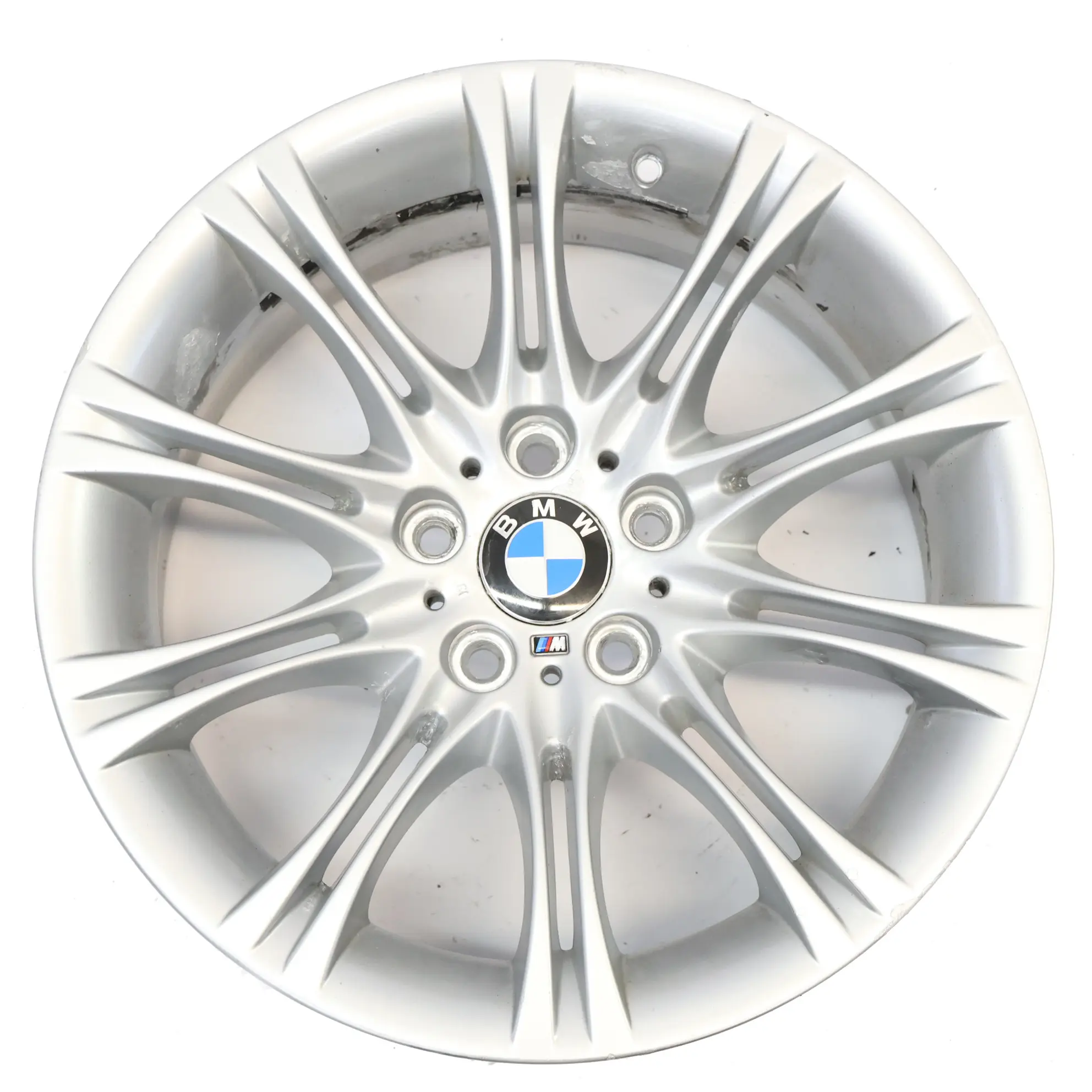 BMW E60 E61 Cerchio In Lega Argento 18" 8J ET:20 M Doppie Razze 135 7905320