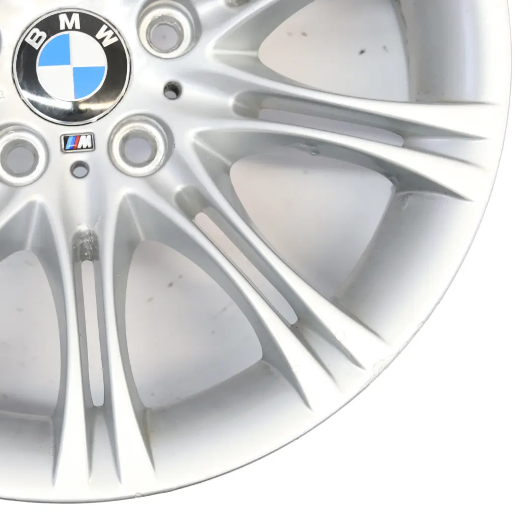 Alloy Wheel Rim 18" 8J ET:20 M Double Spoke 135 to BMW E60 E61 Silver with Part number 7905320 BMW E60 E61 Silver Alloy Wheel Rim 18" 8J ET:20 M Double Spoke 135 - SKU 7905320-7 - Part number 7905320