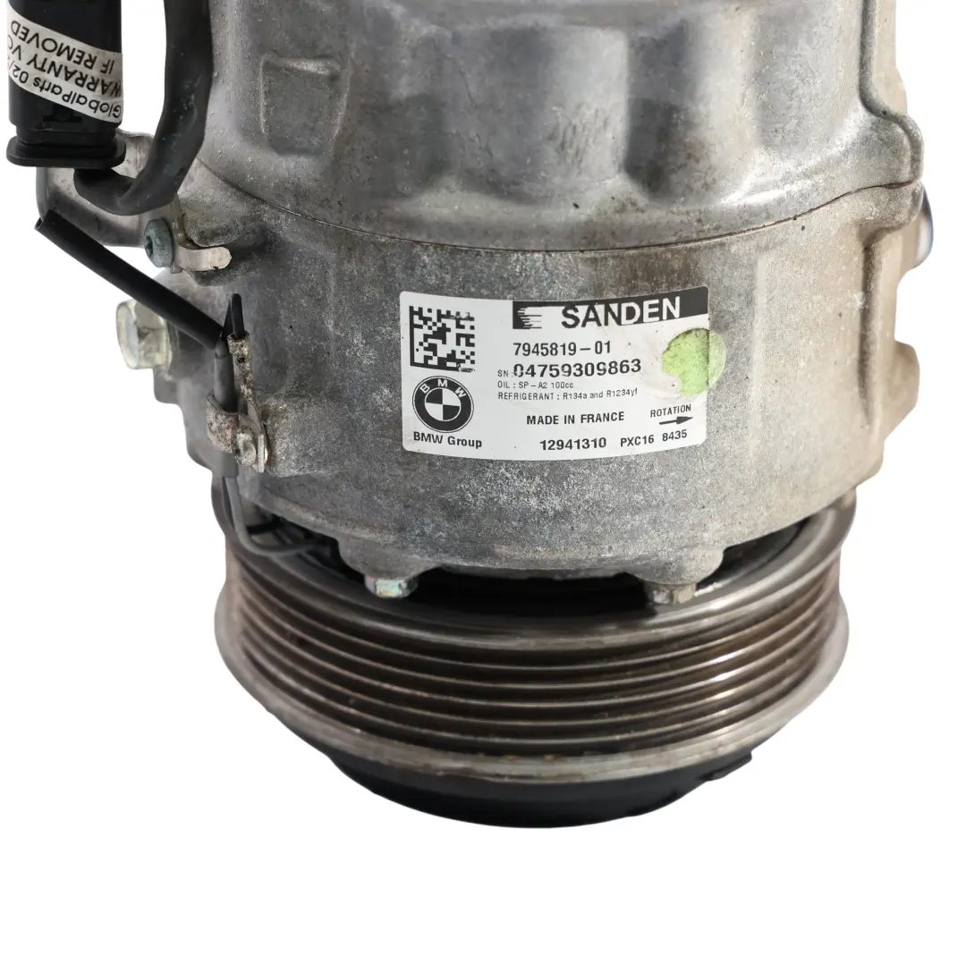  A/C Compressor BMW G11 G12 G30 G31 Air Con Conditioning Pump - SKU 7945819 - Part number 7945819