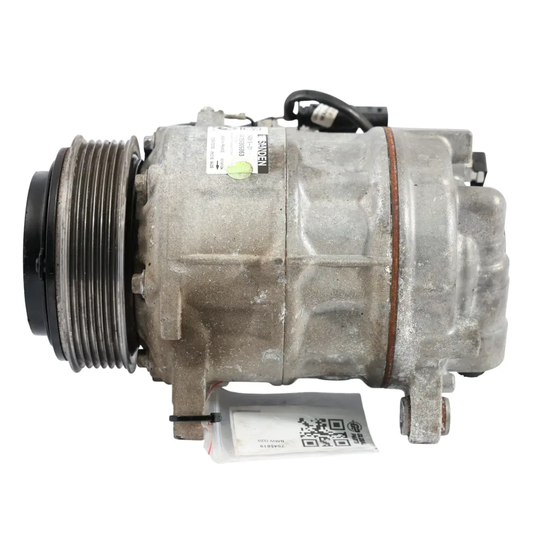 A/C Compressor BMW G11 G12 G30 G31 Air Con Conditioning Pump to with Part number 7945819 A/C Compressor BMW G11 G12 G30 G31 Air Con Conditioning Pump - SKU 7945819 - Part number 7945819