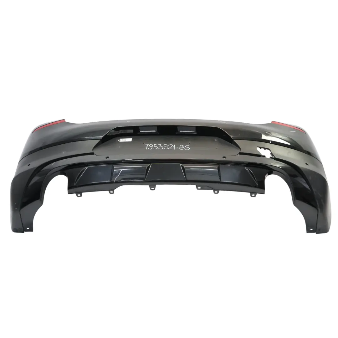 BMW X2 F39 Rear Bumper Panel PDC Covering Black Sapphire Metallic - 475 - SKU 7953921-BS - Part number 7953921