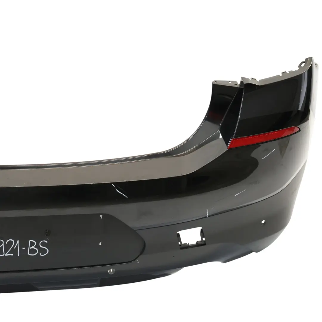 BMW X2 F39 Rear Bumper Panel PDC Covering Black Sapphire Metallic - 475 - SKU 7953921-BS - Part number 7953921