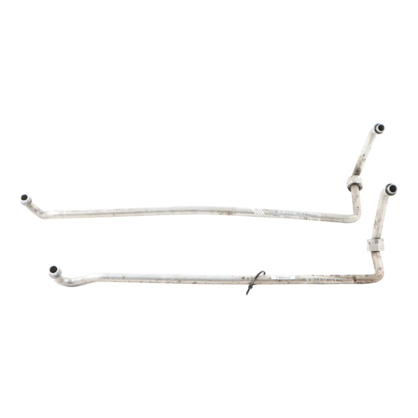 Audi Q7 4L Line Oil Line Bleed Pipe Pressure Hose Set 7L0317821A 7L0317822B
