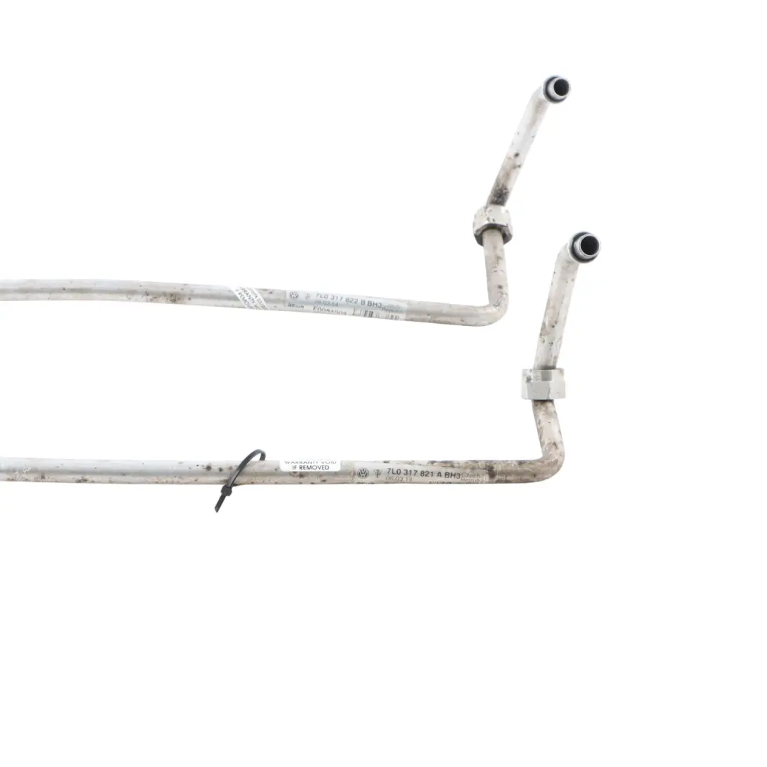 Audi Q7 4L Ligne D'huile Purge Tuyau Pression Ensemble 7L0317822B - SKU 7L0317821A-1 - Numéro de pièce 7L0317821A