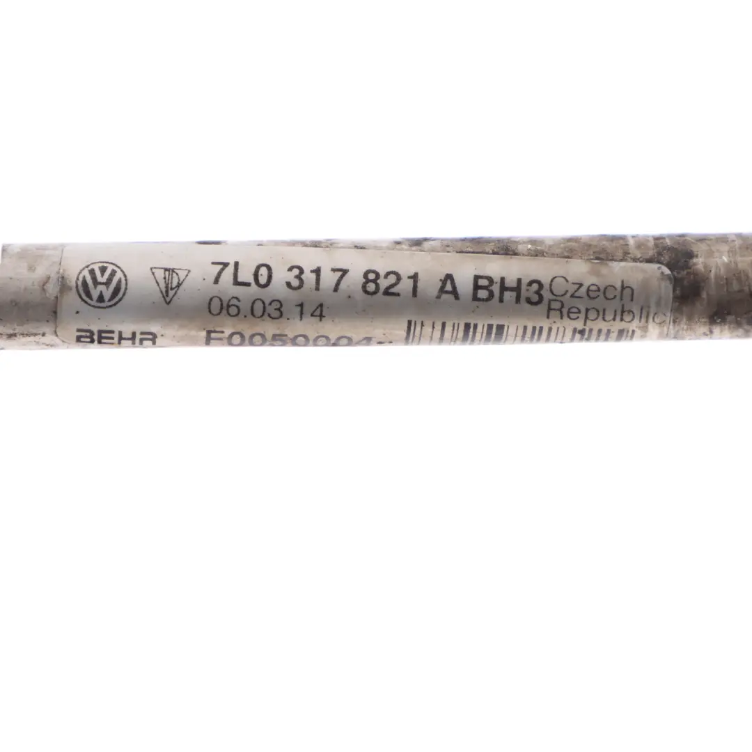 Audi Q7 4L Ligne D'huile Purge Tuyau Pression Ensemble 7L0317822B - SKU 7L0317821A-1 - Numéro de pièce 7L0317821A