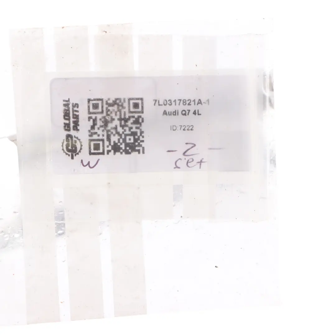 Audi Q7 4L Line Oil Line Bleed Pipe Pressure Hose Set 7L0317822B - SKU 7L0317821A-1 - Part number 7L0317821A