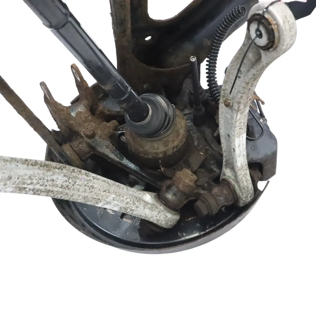 Volkswagen Touareg 7L Noga Zawieszenia Prawy Tył Zwrotnica Tarcza Zacisk - SKU 7L0505436B-1 - Numer Części 7L0505436B