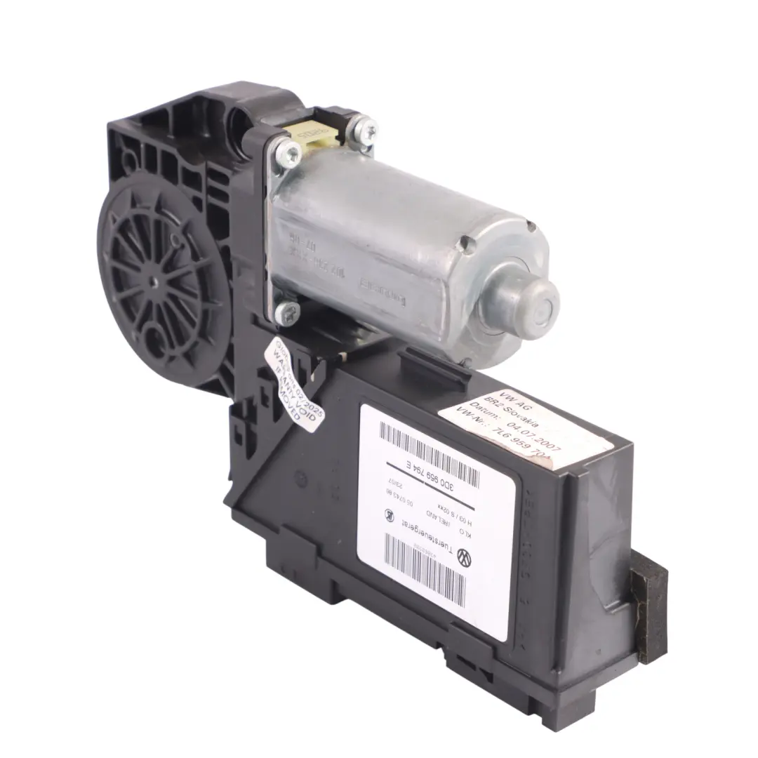VW Volkswagen Touareg 7L Heckscheibenheber Steuergerät Rechts - SKU 7L6959704 - Teilenummer 7L6959704