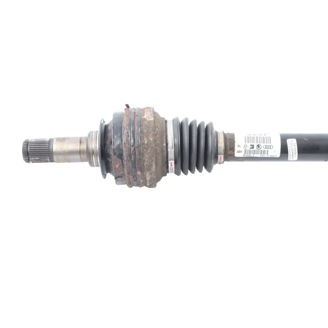 Audi Q7 4L Eje De Transmisión Trasero Izquierdo Derecho - SKU 7L8501201B - Número de pieza 7L8501201B