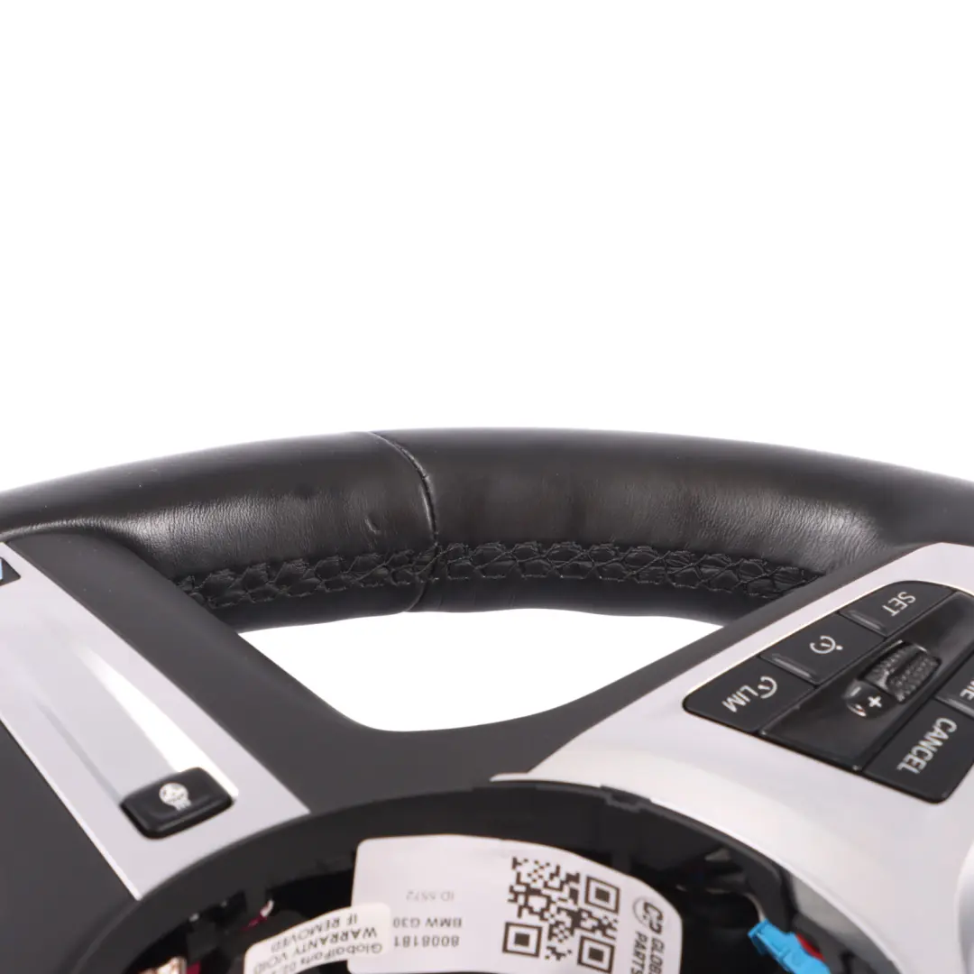  Steering Wheel BMW G30 G31 G32 X5 G05 M Sport Black Leather Paddle Shift Heated - SKU 8008181 - Part number 8008181