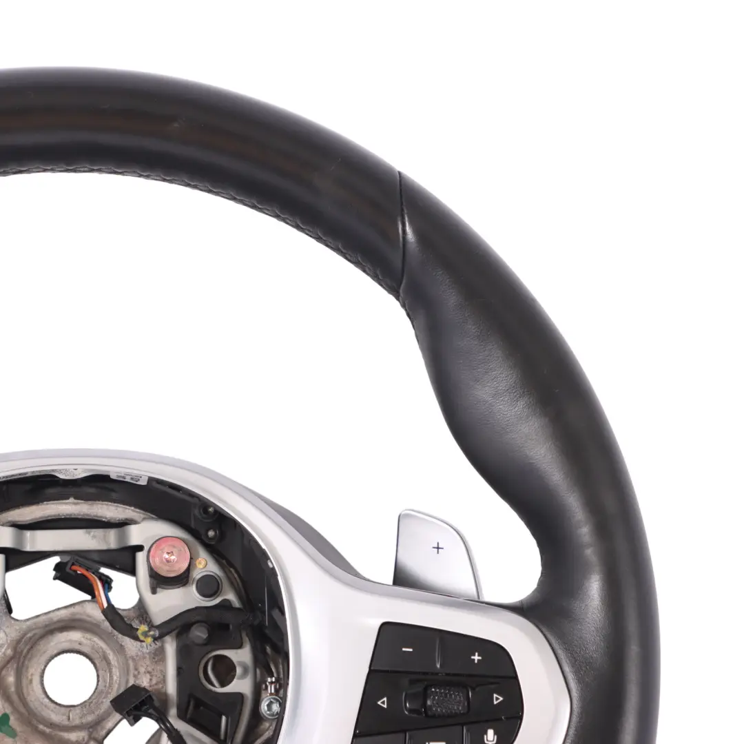  Steering Wheel BMW G30 G31 G32 X5 G05 M Sport Black Leather Paddle Shift Heated - SKU 8008181 - Part number 8008181