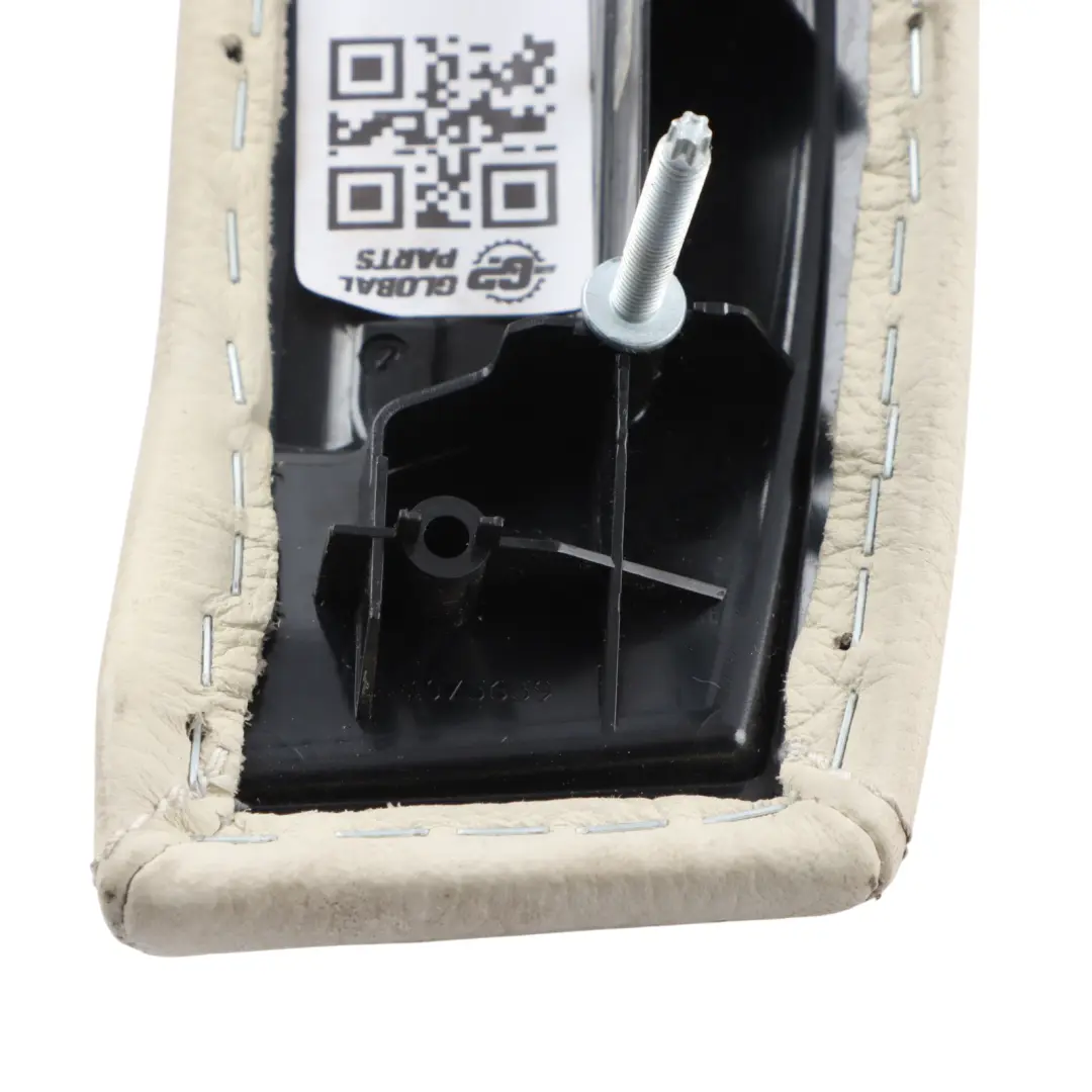 Leather Handbrake Lever Cover Part to BMW E60 E61 with Part number 8028449 BMW E60 E61 Leather Handbrake Lever Cover Part - SKU 8028449 - Part number 8028449