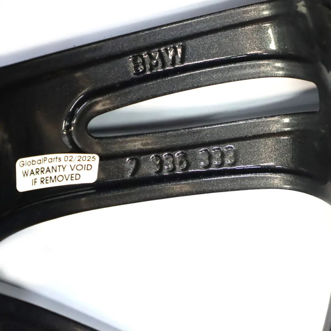 Grey Front Alloy Wheel Rim 18" 8J ET:34 M Spider Spoke 193 to BMW E90 E91 E92 E93 with Part number 8036933 BMW E90 E91 E92 E93 Grey Front Alloy Wheel Rim 18" 8J ET:34 M Spider Spoke 193 - SKU 8036933-11 - Part number 8036933