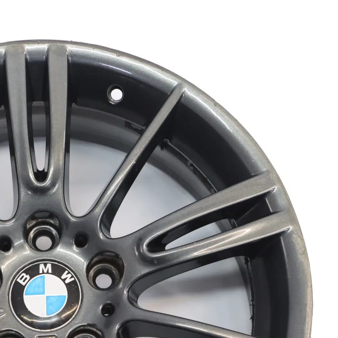 BMW E90 E91 E92 Cerchio lega anteriore grigio 18" 8J ET:34 M Spider Spoke 193 - SKU 8036933-11 - Numero di parte 8036933