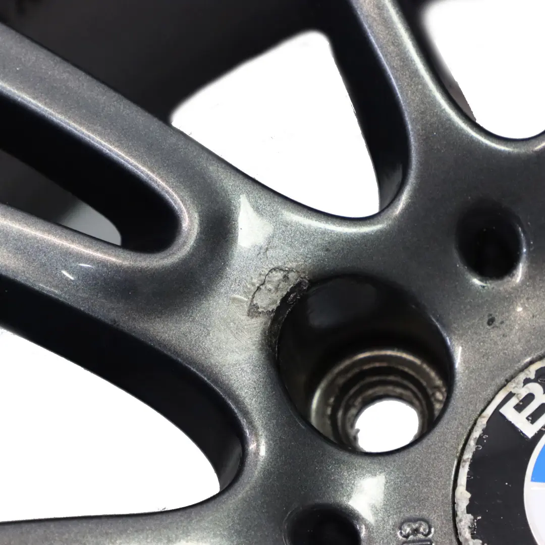 Grau Hinterradfelge 18" M Spider Speiche 193 8,5J ET:37 BMW E90 E91 - SKU 8036934-11 - Teilenummer 8036934