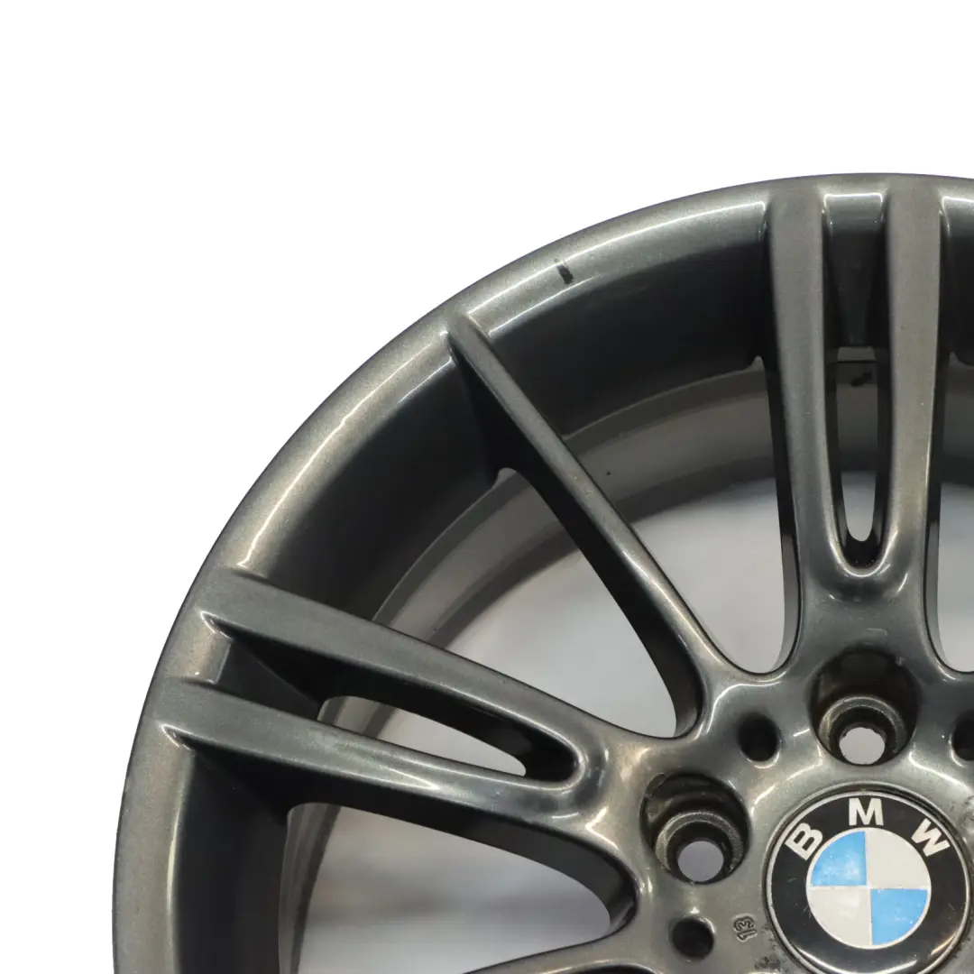 BMW E90 E91 Gris llanta aleación trasera 18 "M Spider Spoke 8,5J ET:37 - SKU 8036934-7 - Número de pieza 8036934