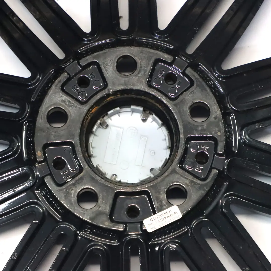 BMW E81 E82 E87 E88 Black Wheel Alloy Rim 17" 7J ET:47 M Double Spoke 207 - SKU 8036937-12 - Part number 8036937