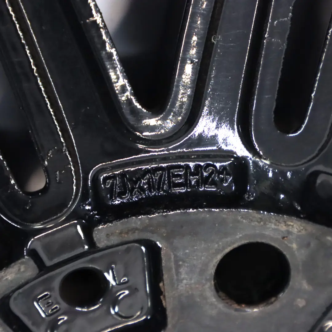 Alloy Rim 17" 7J ET:47 M Double Spoke 207 to BMW E81 E82 E87 E88 Black Wheel with Part number 8036937 BMW E81 E82 E87 E88 Black Wheel Alloy Rim 17" 7J ET:47 M Double Spoke 207 - SKU 8036937-12 - Part number 8036937