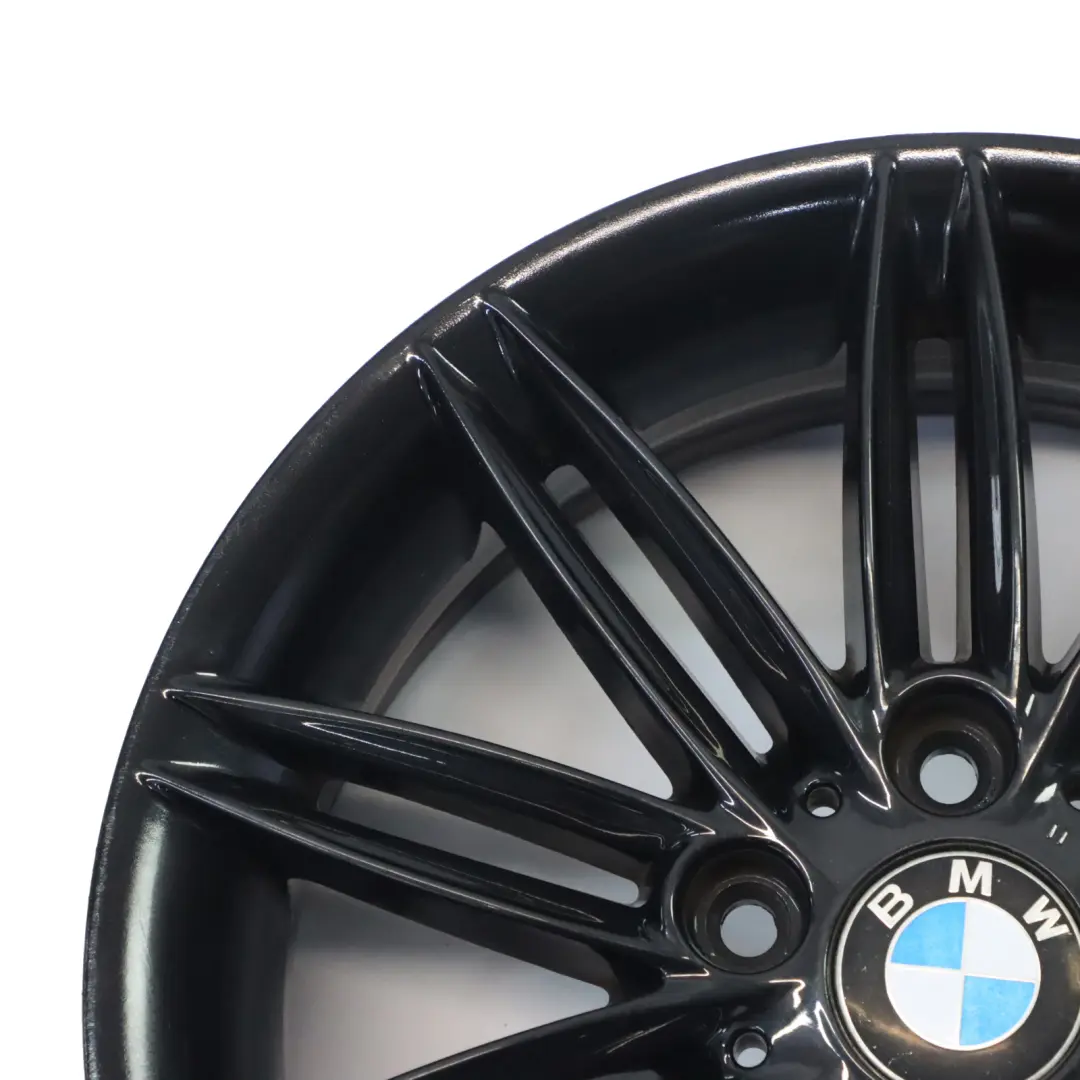 Alloy Rim 17" 7J ET:47 M Double Spoke 207 to BMW E81 E82 E87 E88 Black Wheel with Part number 8036937 BMW E81 E82 E87 E88 Black Wheel Alloy Rim 17" 7J ET:47 M Double Spoke 207 - SKU 8036937-12 - Part number 8036937