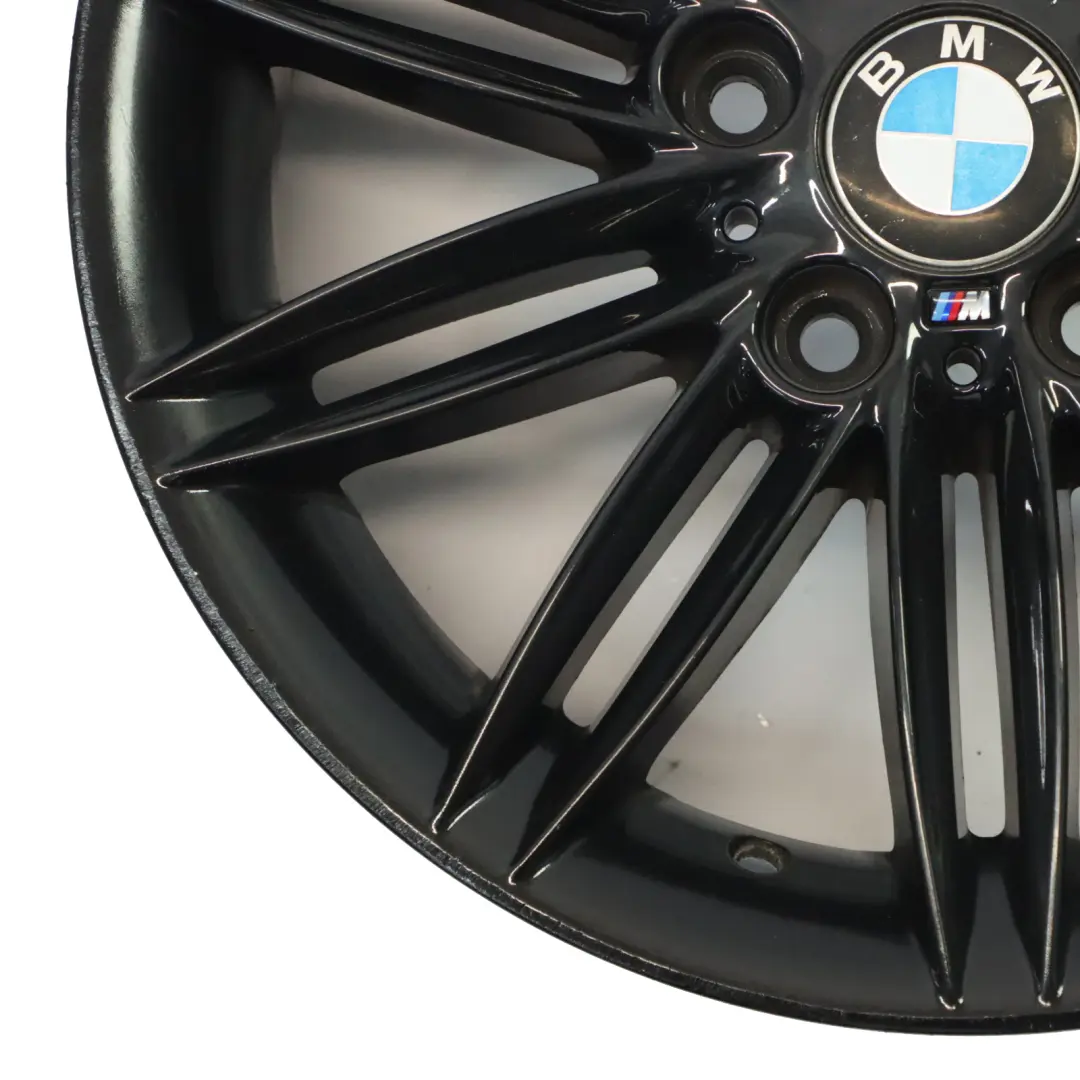 Alloy Rim 17" 7J ET:47 M Double Spoke 207 to BMW E81 E82 E87 E88 Black Wheel with Part number 8036937 BMW E81 E82 E87 E88 Black Wheel Alloy Rim 17" 7J ET:47 M Double Spoke 207 - SKU 8036937-12 - Part number 8036937