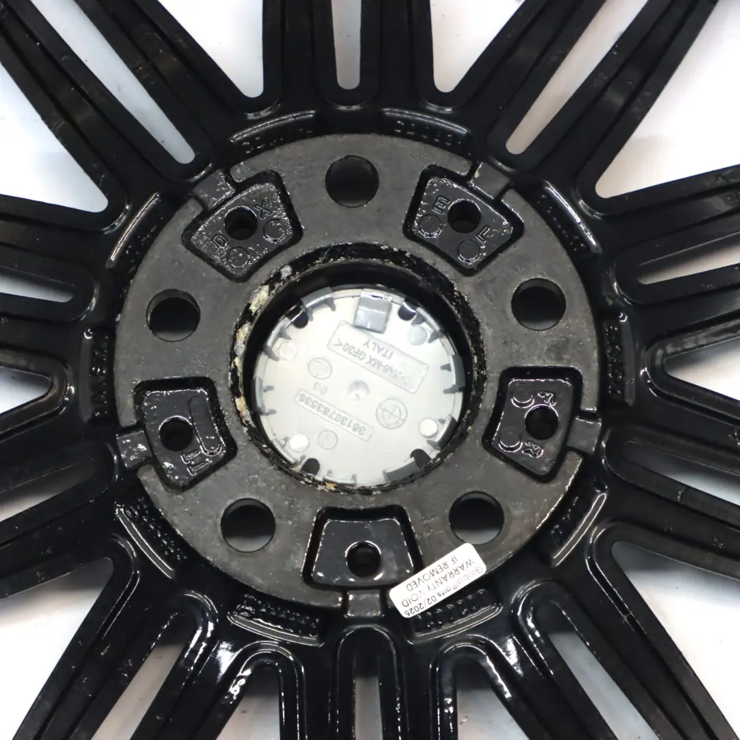 BMW E81 E82 E87 E88 Rear Black Wheel Alloy Rim 17" 7,5J ET:47 M Double Spoke 207 - SKU 8036938-11 - Part number 8036938