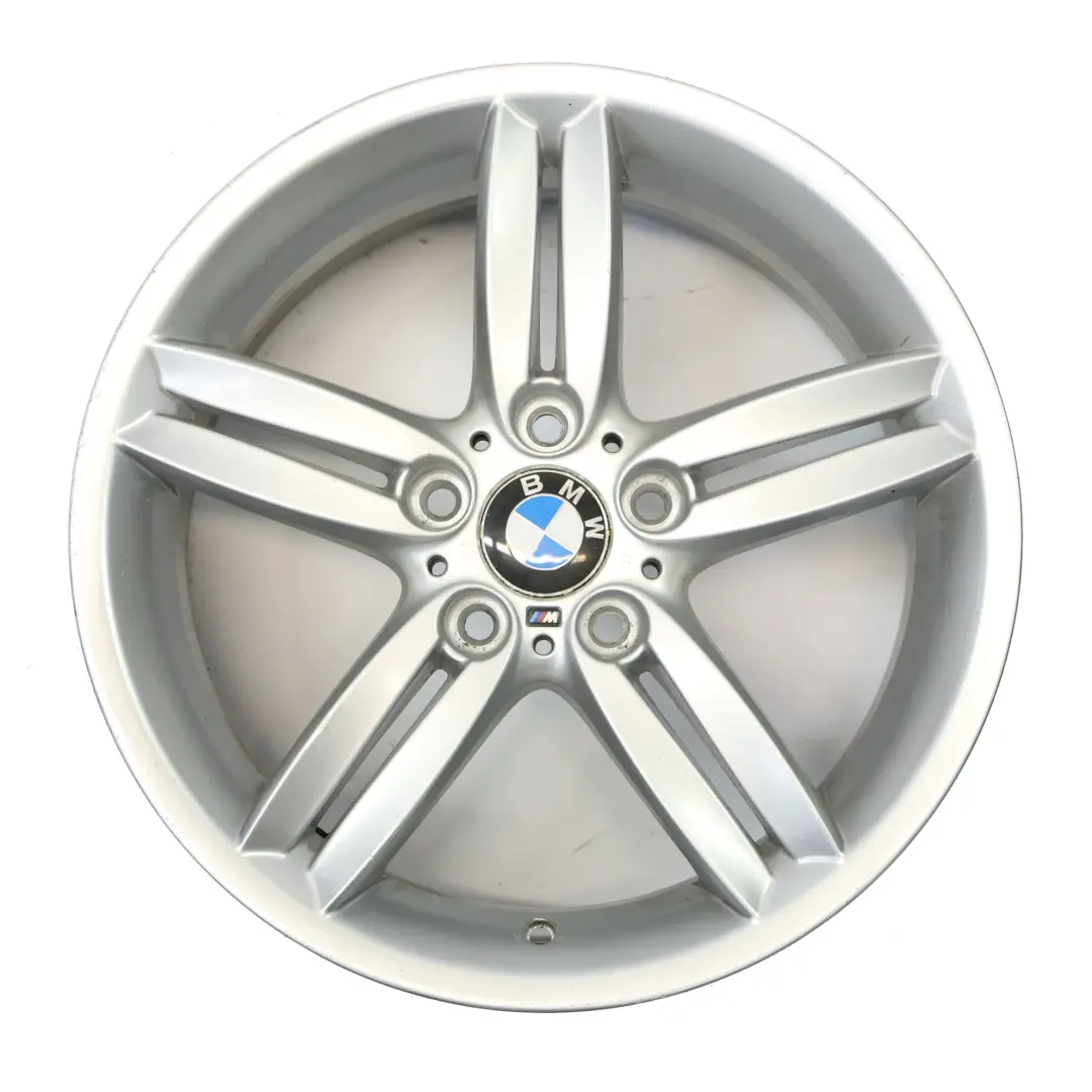 BMW E81 E87 Silberne Leichtmetallfelge Hinten 18" M Doppelspeiche 208 8J - SKU 8036940-1 - Teilenummer 8036940