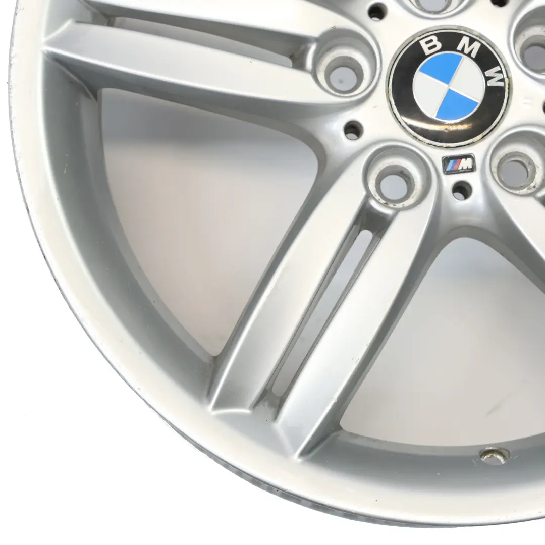 BMW E81 E87 Silver Rear Alloy Wheel Rim 18" M double Spoke 208 8J - SKU 8036940-1 - Numéro de pièce 8036940