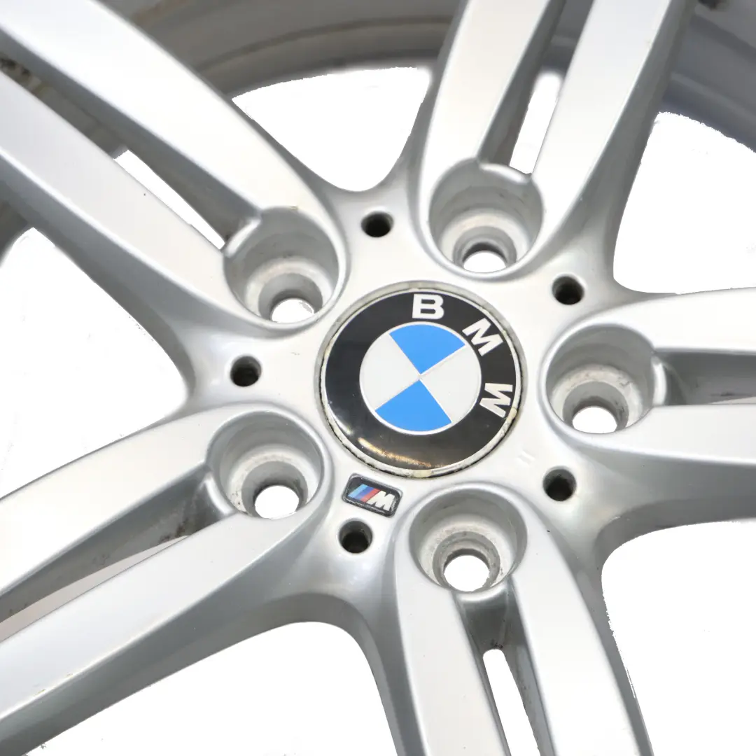 BMW E81 E87 Silberne Leichtmetallfelge Hinten 18" M Doppelspeiche 208 8J - SKU 8036940-1 - Teilenummer 8036940