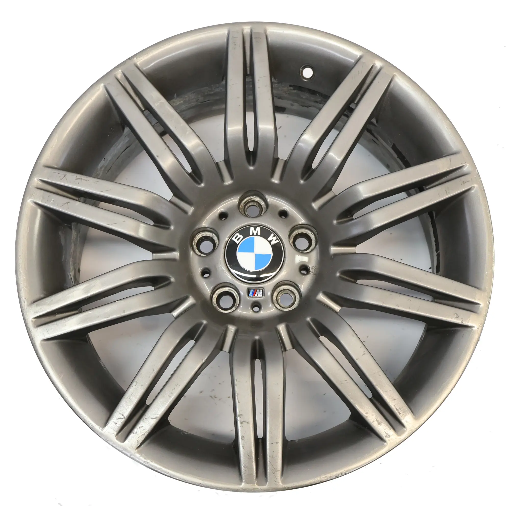 BMW E60 E61 Cerchio in lega anteriore grigio 19" 8,5J ET:18 M Doppie razze 172