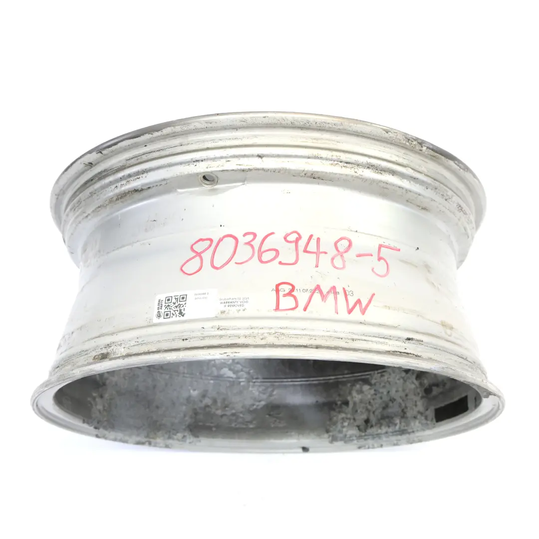 Front Grey Alloy Wheel Rim 19" 8,5J ET:18 M Double Spoke 172 to BMW E60 E61 with Part number 8036948 BMW E60 E61 Front Grey Alloy Wheel Rim 19" 8,5J ET:18 M Double Spoke 172 - SKU 8036948-5 - Part number 8036948