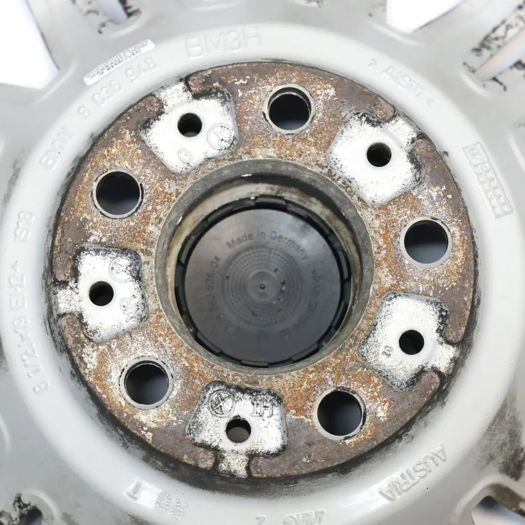 Jante avant en alliage gris 19" 8,5J ET:18 M Double Spoke 172 pour BMW E60 E61 à propos du numéro de pièce 8036948 BMW E60 E61 Jante avant en alliage gris 19" 8,5J ET:18 M Double Spoke 172 - SKU 8036948-5 - Numéro de pièce 8036948