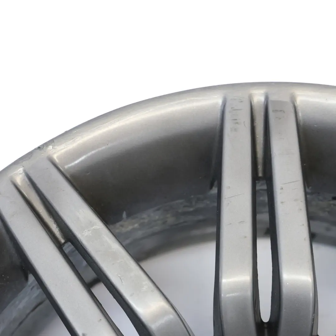 19" 8,5J ET:18 M Doble radio 172 Llanta de aleación gris delantera para BMW E60 E61 con número de pieza 8036948 BMW E60 E61 19" 8,5J ET:18 M Doble radio 172 Llanta de aleación gris delantera - SKU 8036948-5 - Número de pieza 8036948