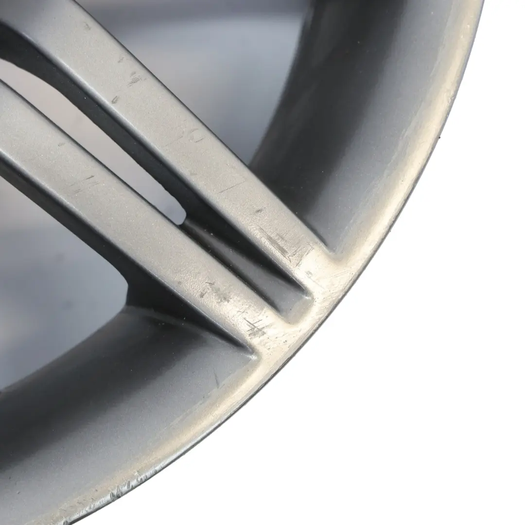 Front Grau Leichtmetallfelge 19" 8,5J ET:18 M Doppelspeiche 172 für BMW E60 E61 mit Teilenummer 8036948 BMW E60 E61 Front Grau Leichtmetallfelge 19" 8,5J ET:18 M Doppelspeiche 172 - SKU 8036948-5 - Teilenummer 8036948