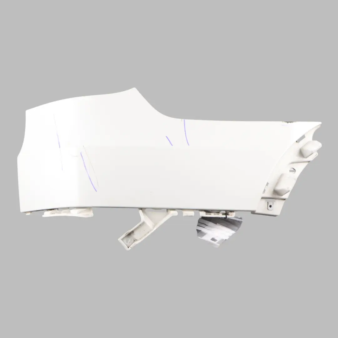 Parachoques Trasero Derecho Lateral Panel Blanco Alpino - 300 para BMW X5 E70 M Sport con número de pieza 8037282 BMW X5 E70 M Sport Parachoques Trasero Derecho Lateral Panel Blanco Alpino - 300 - SKU 8037282-AW - Número de pieza 8037282