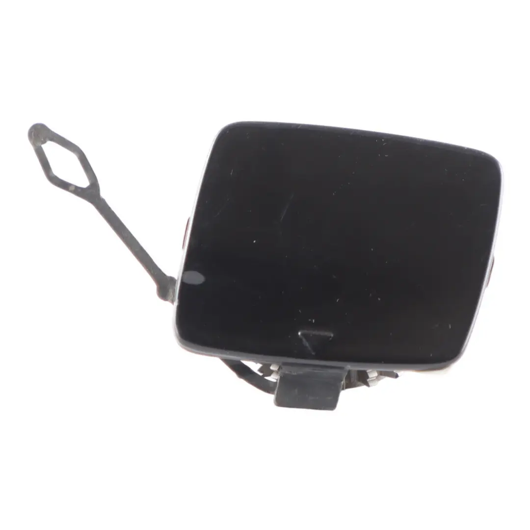 Bumper Flap Towing Eye Cover Flap Left N/S Black Sapphire - 475 to BMW X5 E70 Rear with Part number 8038281 BMW X5 E70 Rear Bumper Flap Towing Eye Cover Flap Left N/S Black Sapphire - 475 - SKU 8038281-BS - Part number 8038281