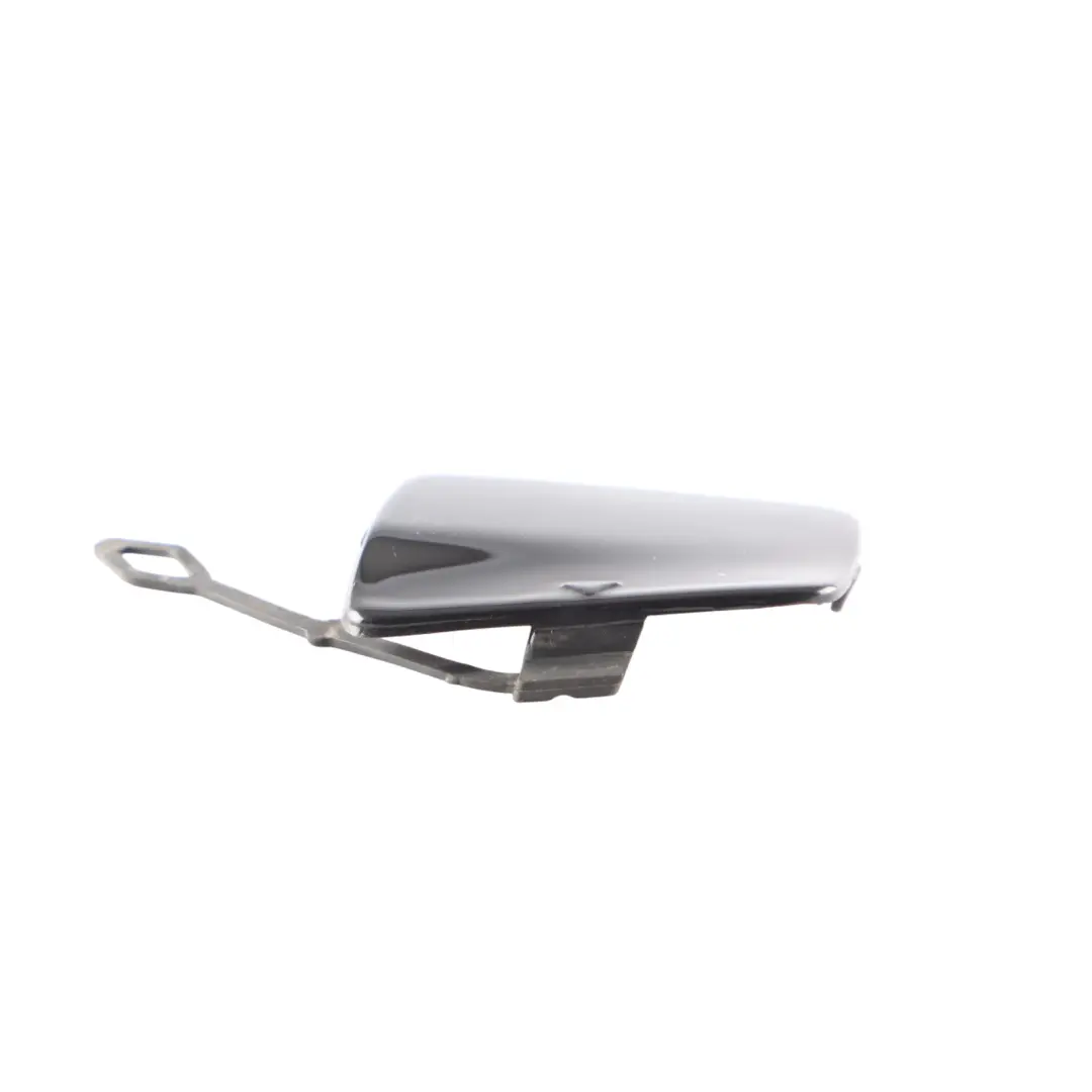BMW X5 E70 Rear Bumper Flap Towing Eye Cover Flap Left N/S Black Sapphire - 475 - SKU 8038281-BS - Part number 8038281