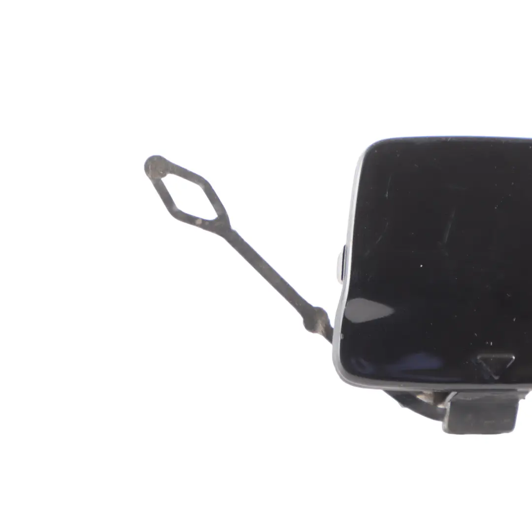 BMW X5 E70 Rear Bumper Flap Towing Eye Cover Flap Left N/S Black Sapphire - 475 - SKU 8038281-BS - Part number 8038281