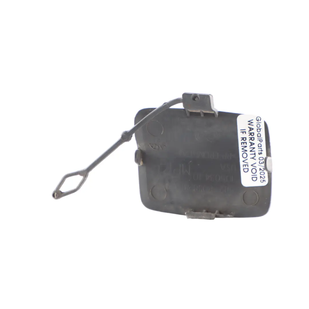 Bumper Flap Towing Eye Cover Flap Left N/S Black Sapphire - 475 to BMW X5 E70 Rear with Part number 8038281 BMW X5 E70 Rear Bumper Flap Towing Eye Cover Flap Left N/S Black Sapphire - 475 - SKU 8038281-BS - Part number 8038281