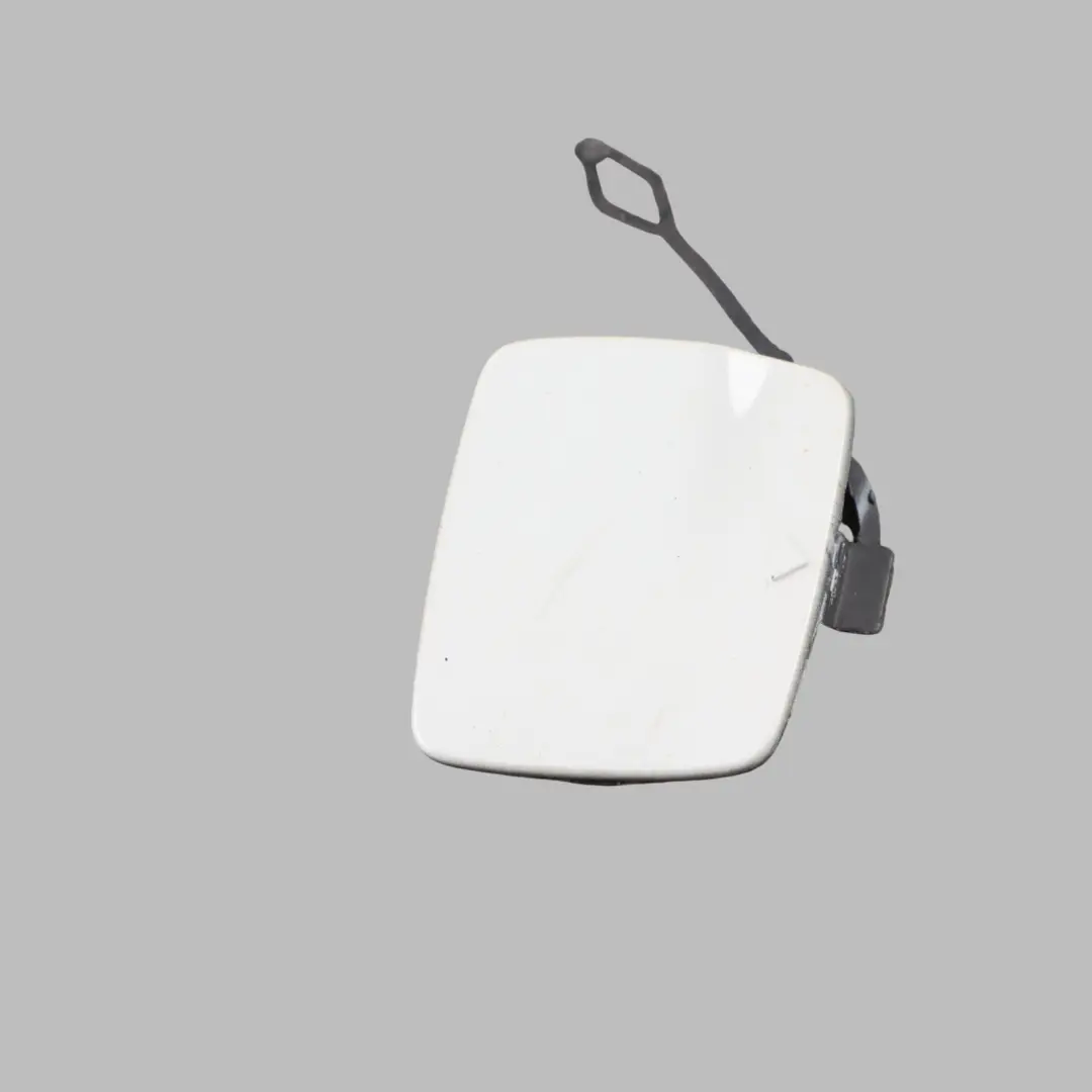 Bumper Flap Towing Eye Cap Flap Right O/S Alpinweiss White - 300 to BMW X5 E70 Rear with Part number 8038282 BMW X5 E70 Rear Bumper Flap Towing Eye Cap Flap Right O/S Alpinweiss White - 300 - SKU 8038282-AW - Part number 8038282