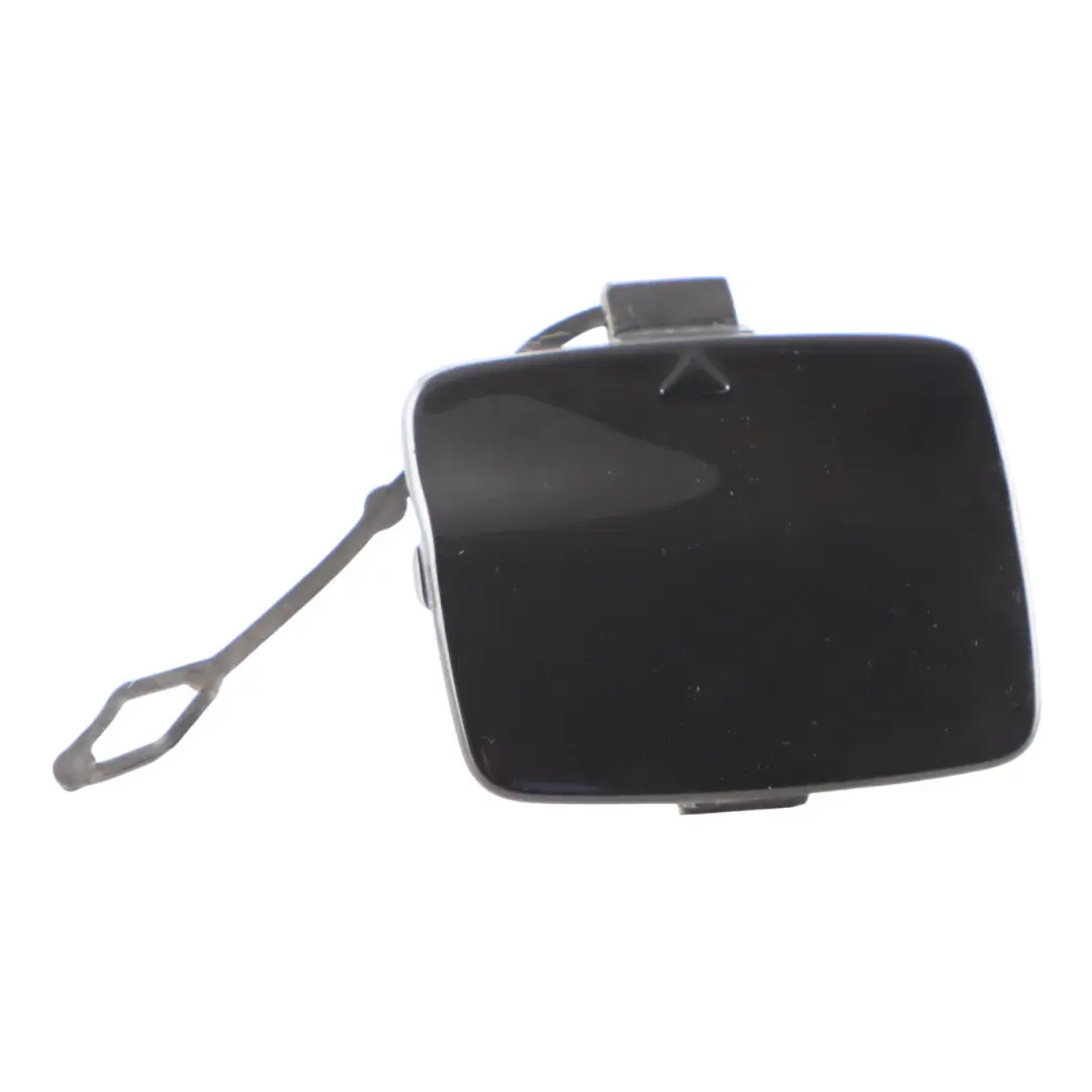 BMW X5 E70 Rear Bumper Flap Towing Eye Cap Flap Right O/S Black Sapphire - 475 - SKU 8038282-BS - Part number 8038282