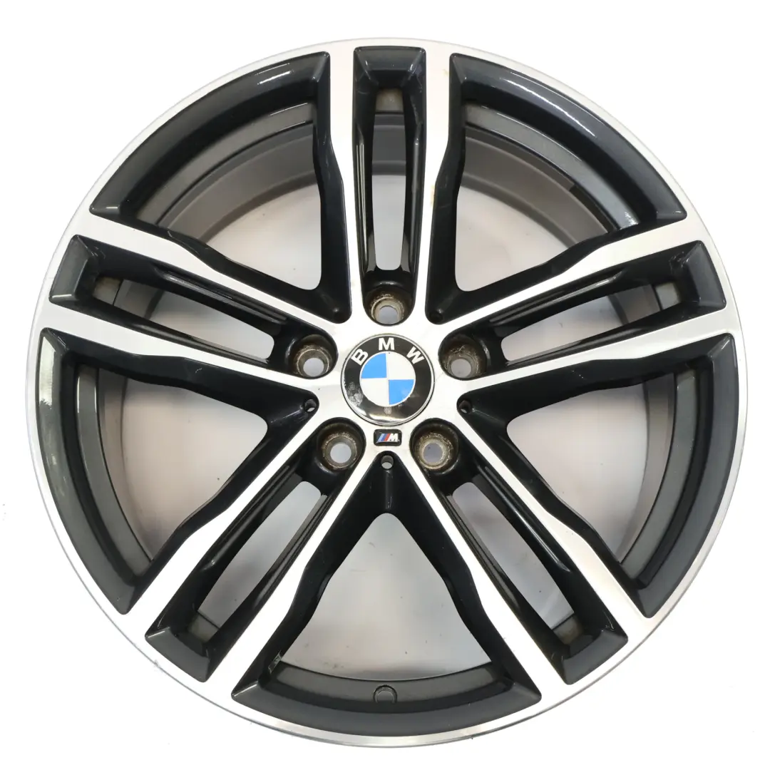 Cerchio lega posteriore grigio 19" ET:47 8,5J M Doppie razze per BMW F30 F31 con numero di parte 8043651 BMW F30 F31 Cerchio lega posteriore grigio 19" ET:47 8,5J M Doppie razze - SKU 8043651-1 - Numero di parte 8043651